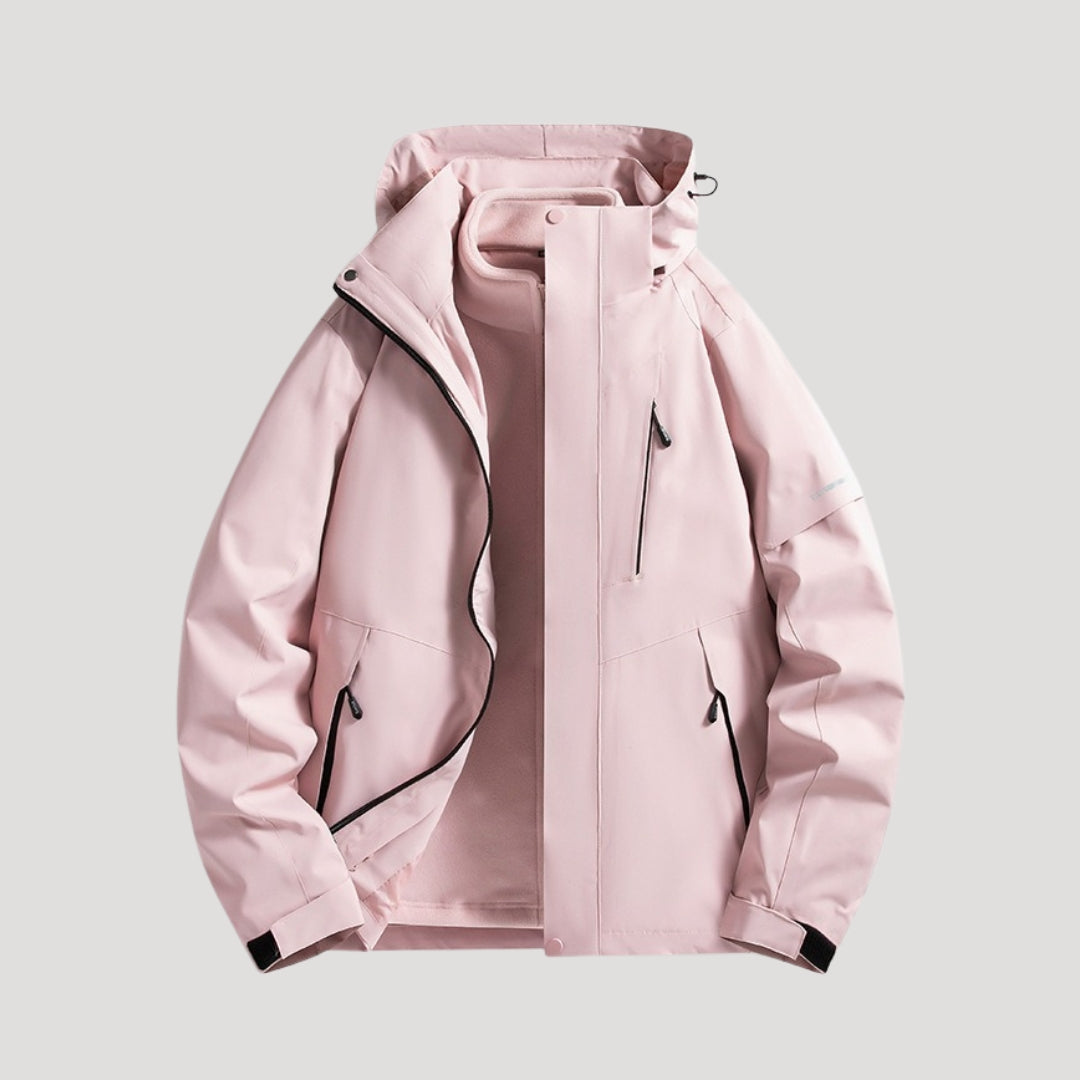 Women's Windbreaker Jacket – Waterproof Hooded Outdoor Coat