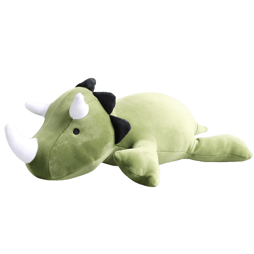 Weighted dinosaur plush calming cuddle toy