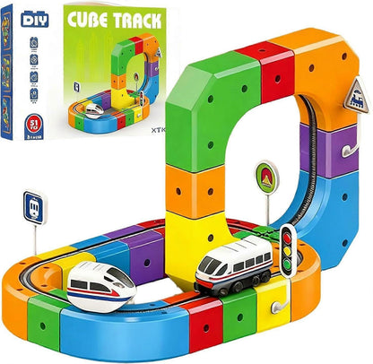 DIY Modular Race Track Set – Build-Your-Own Track with Cars