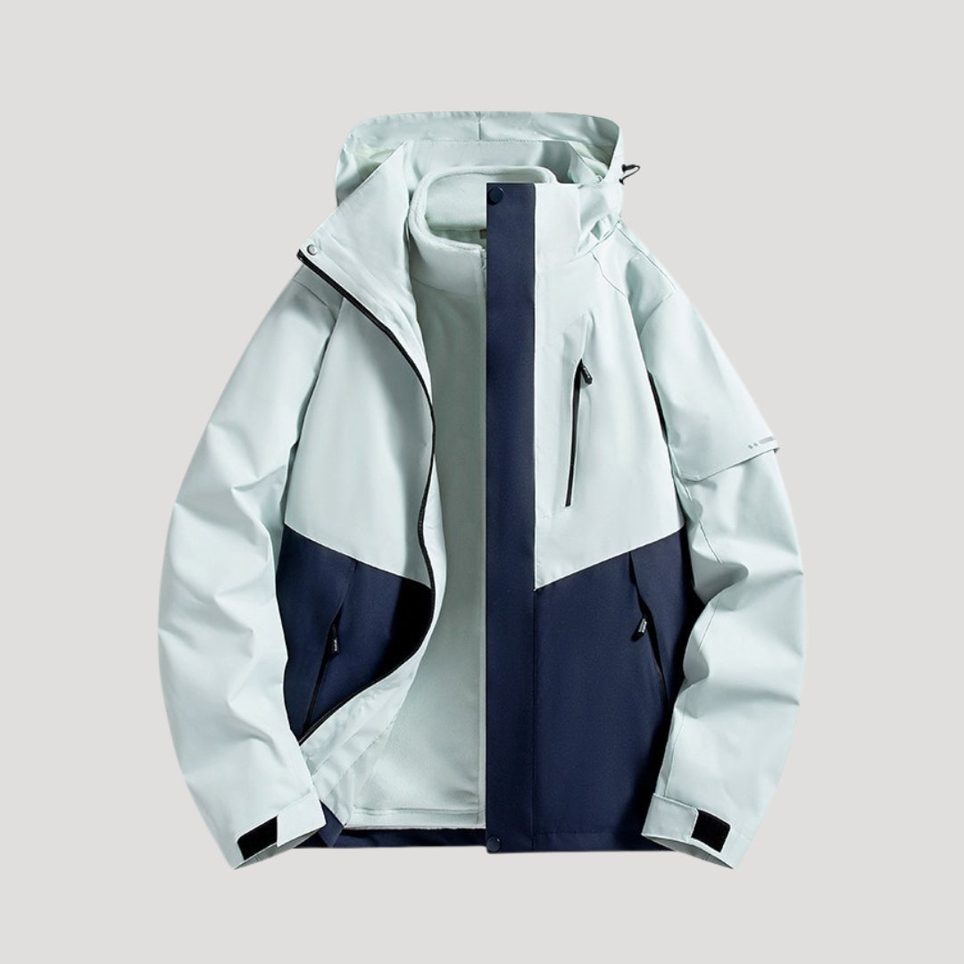 Women's Windbreaker Jacket – Waterproof Hooded Outdoor Coat