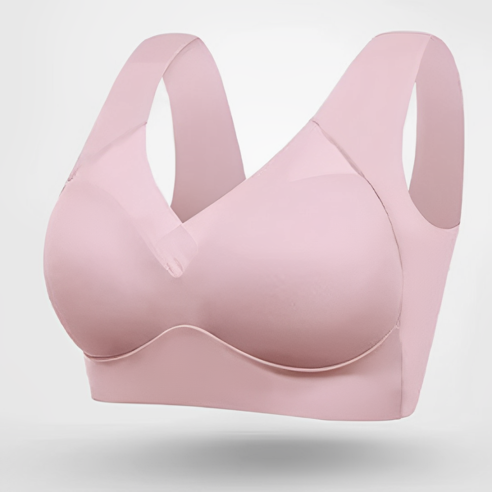 Women's smooth moulded-cup bra