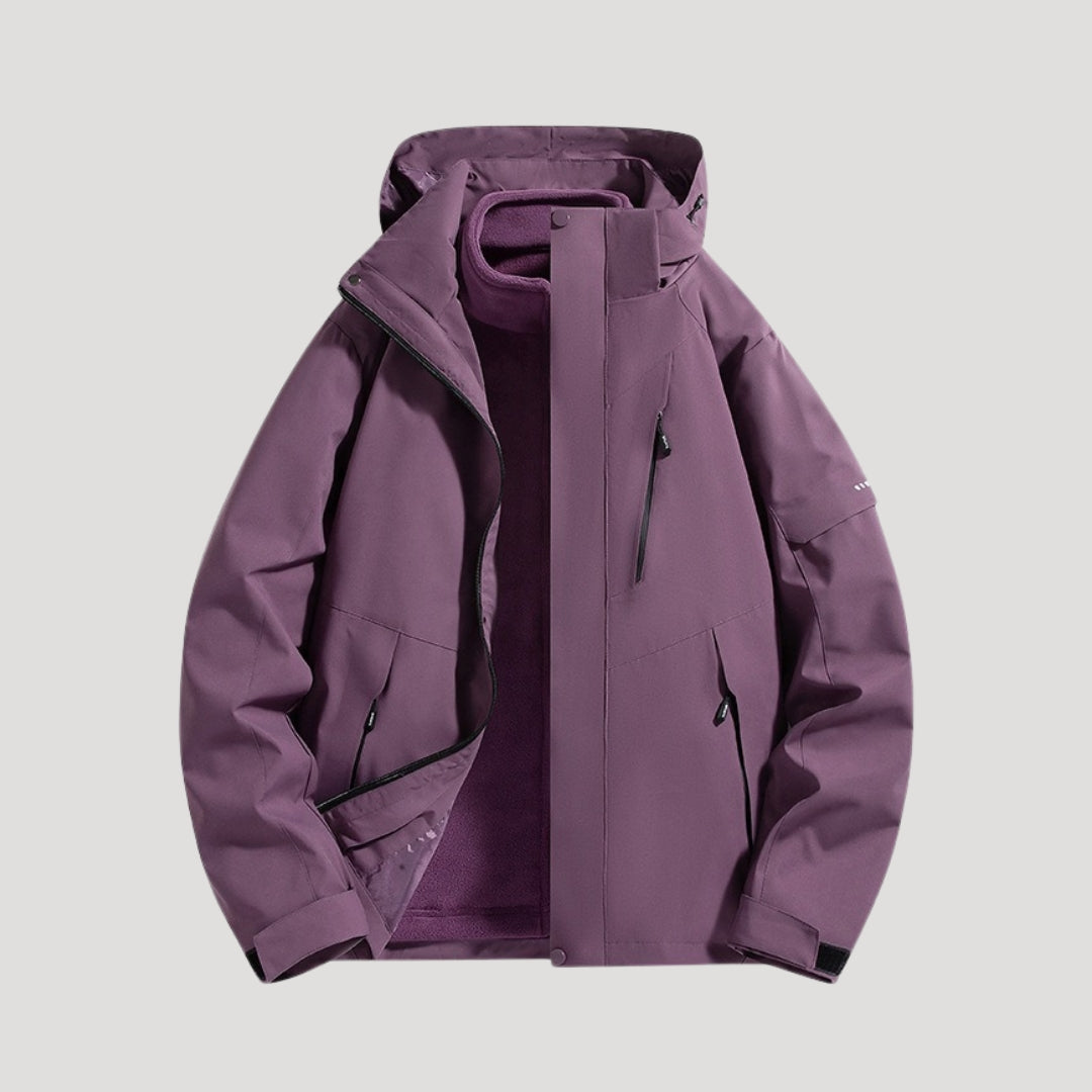 Women's Windbreaker Jacket – Waterproof Hooded Outdoor Coat