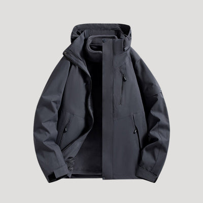 Women's Windbreaker Jacket – Waterproof Hooded Outdoor Coat