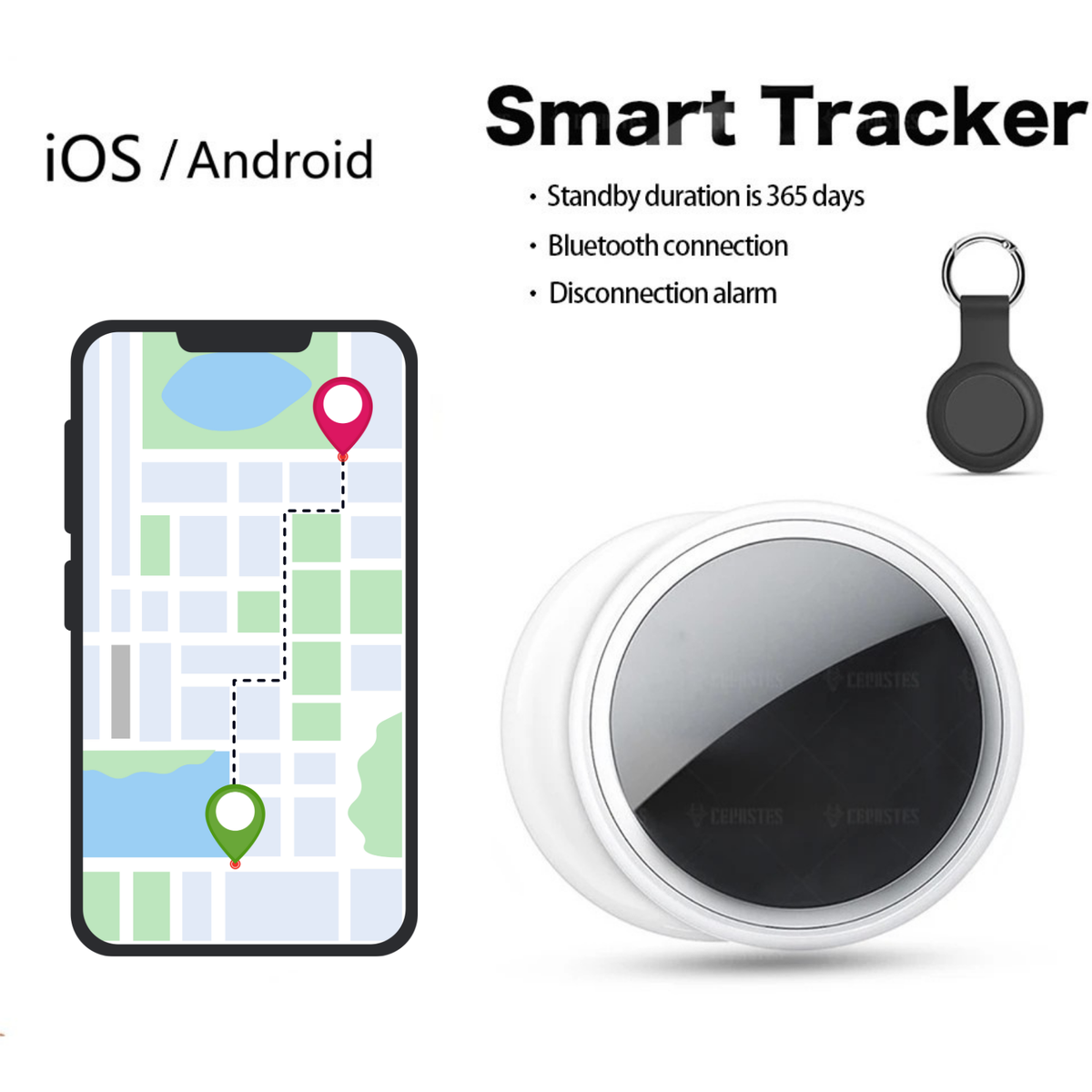 Bluetooth anti-loss tracker finder tag