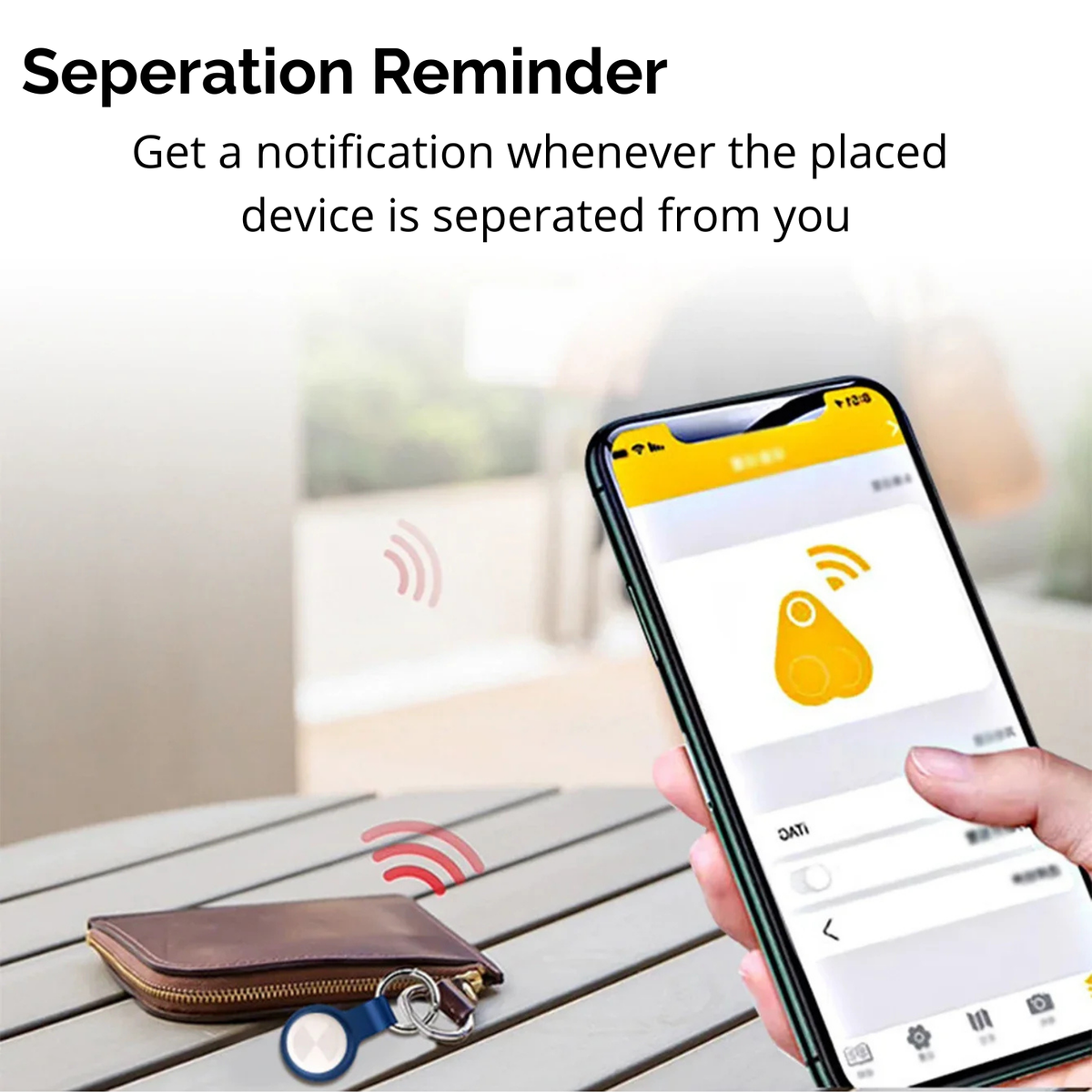 Bluetooth anti-loss tracker finder tag