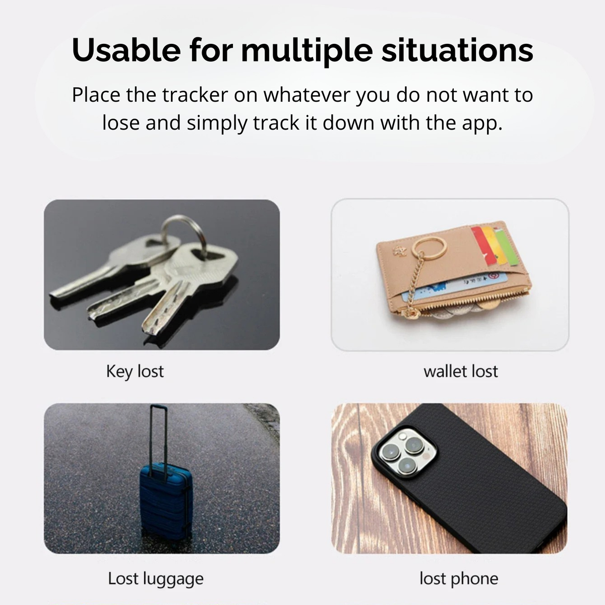 Bluetooth anti-loss tracker finder tag