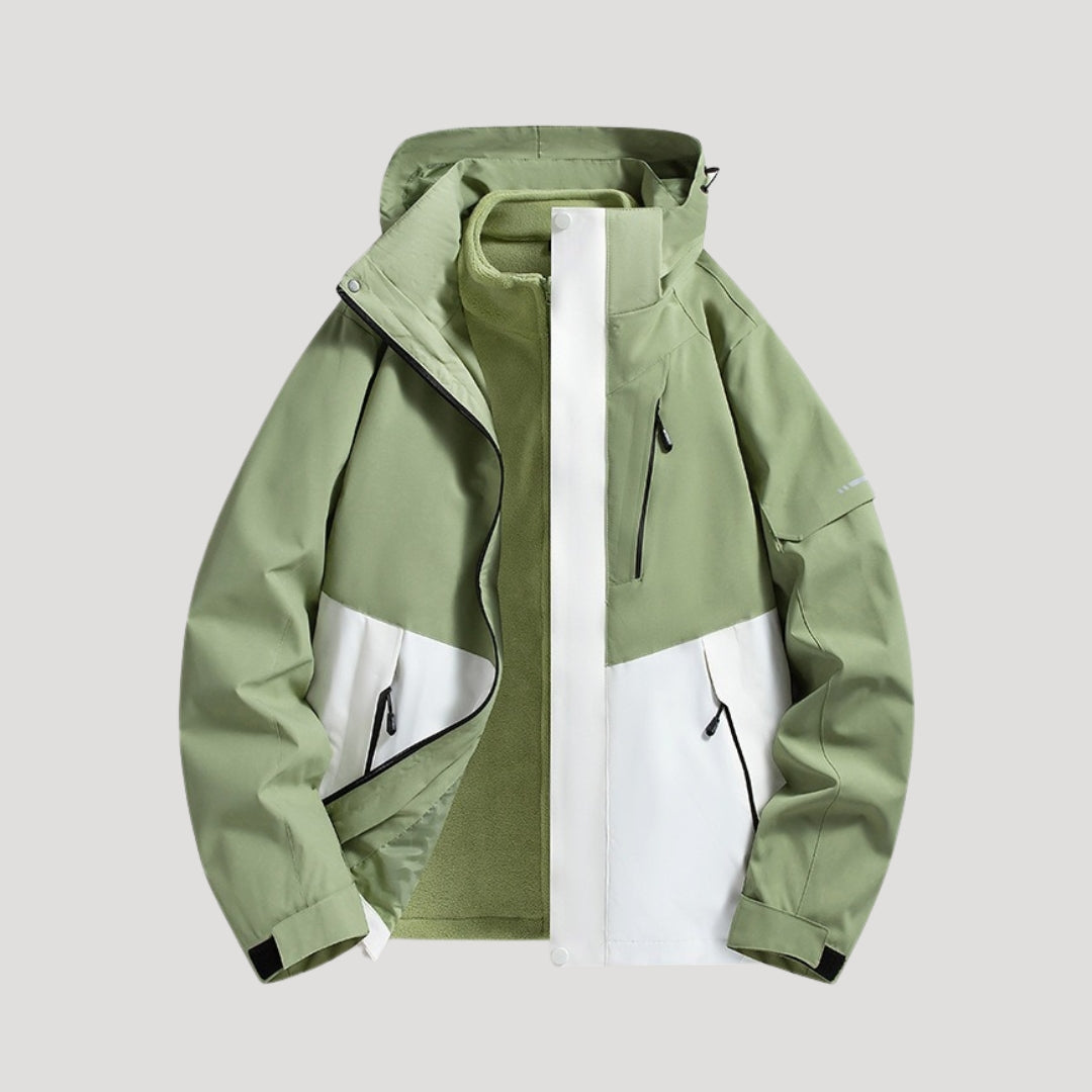 Women's Windbreaker Jacket – Waterproof Hooded Outdoor Coat