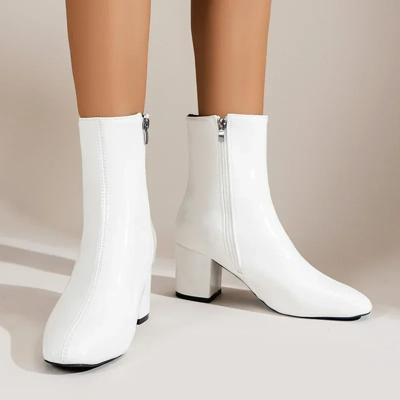 Women's Ankle Boots – Elegant Versatile Heeled Boots