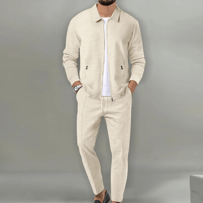 Long-Sleeve Knit & Trousers Set – Autumn Co-ord