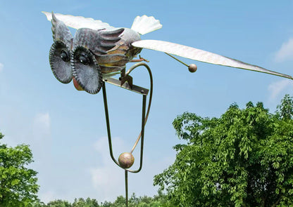 Metal Bird Wind Spinner – Decorative Garden Ornament