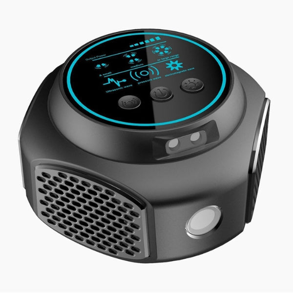 Plug-in ultrasonic pest repeller device