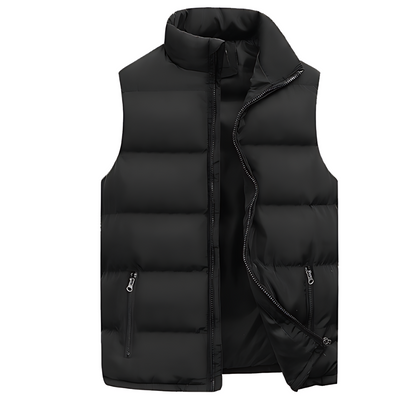 Men's Quilted Gilet – Padded Sleeveless Body Warmer Vest