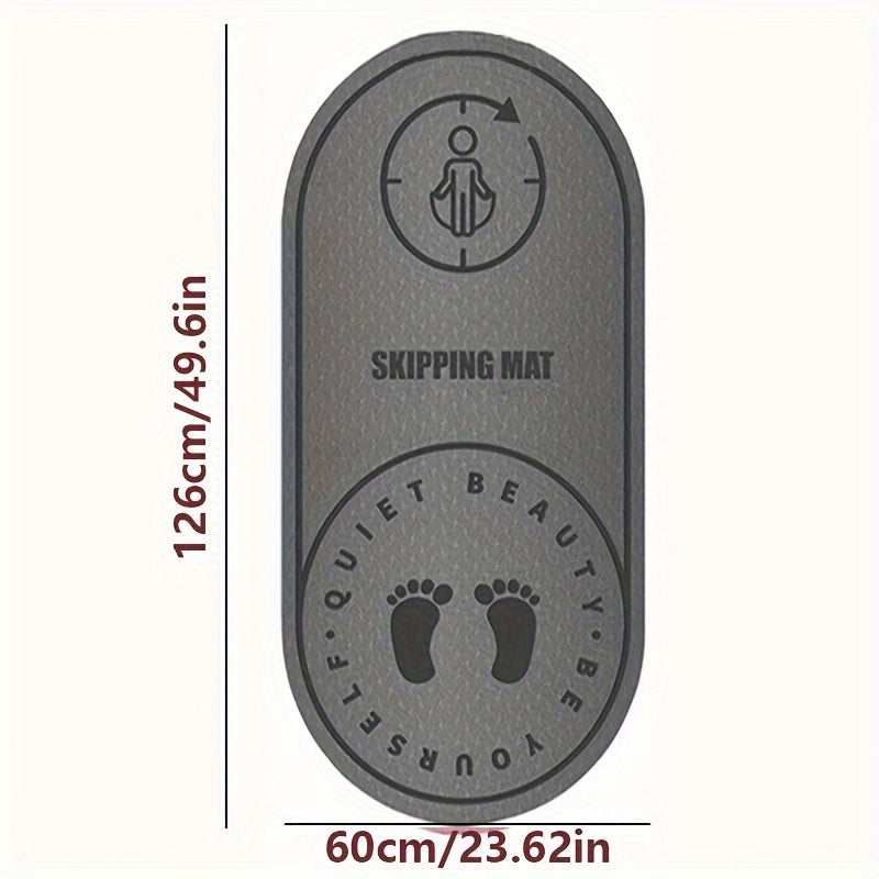 Skipping Mat – TPE Non-Slip Shock-Absorbing Jump Rope Mat