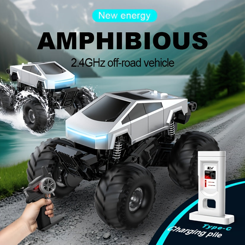 Amphibious waterproof 4WD off-road RC car