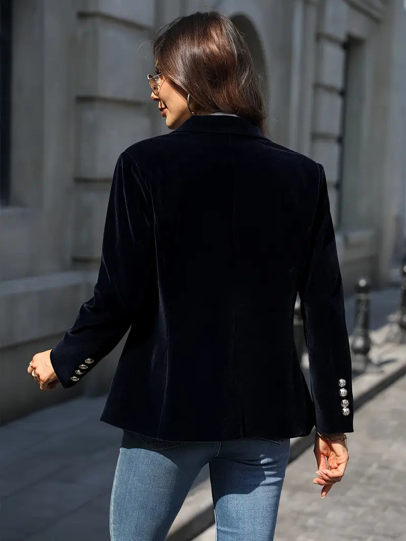 Women's single-button blazer colour option