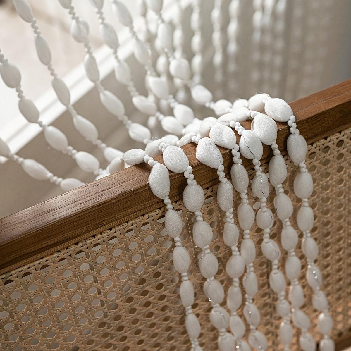 Decorative Beaded Curtain – Boho Door & Room Divider