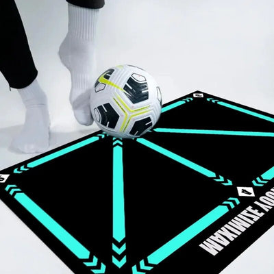 Football Training Mat – Non-Slip Foldable Footwork Skills Mat