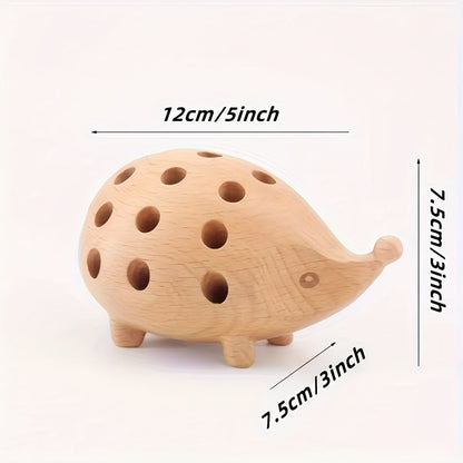 Hedgehog Pen Holder – Resin Desk Organiser