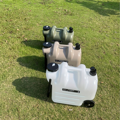 Portable Water Container – 28L Rolling Jerry Can with Wheels