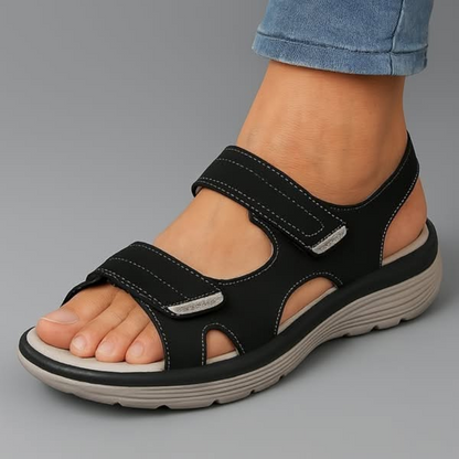Women's adjustable comfort sandals - detail