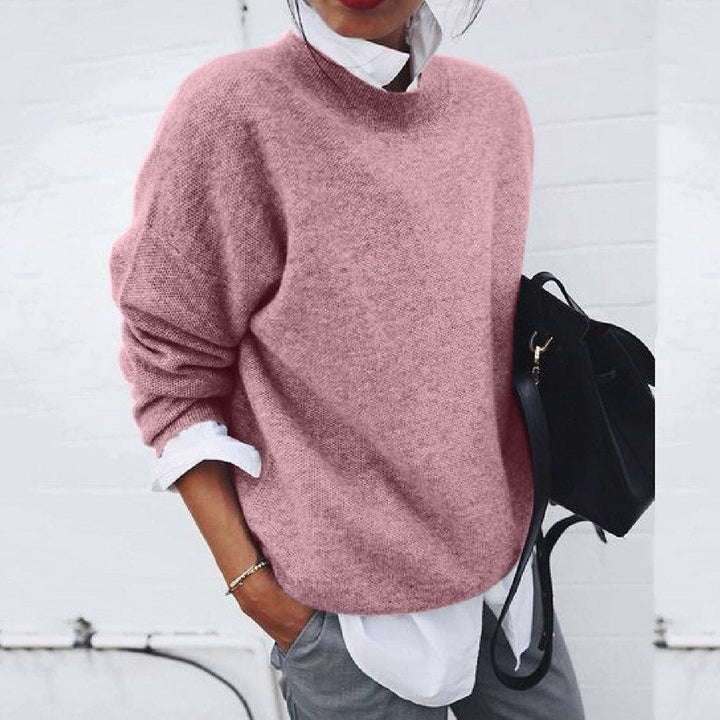 Women's crew-neck cashmere jumper