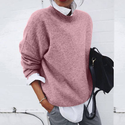 Women's crew-neck cashmere jumper