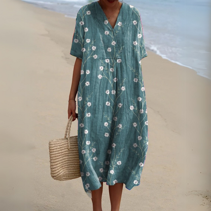 Women's multicolour floral summer dress