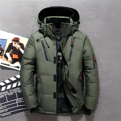 Men's Down Jacket – Warm Padded Puffer Jacket