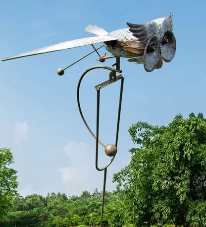 Metal Bird Wind Spinner – Decorative Garden Ornament