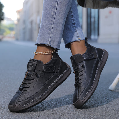 Women's cushioned comfort slip-on trainers
