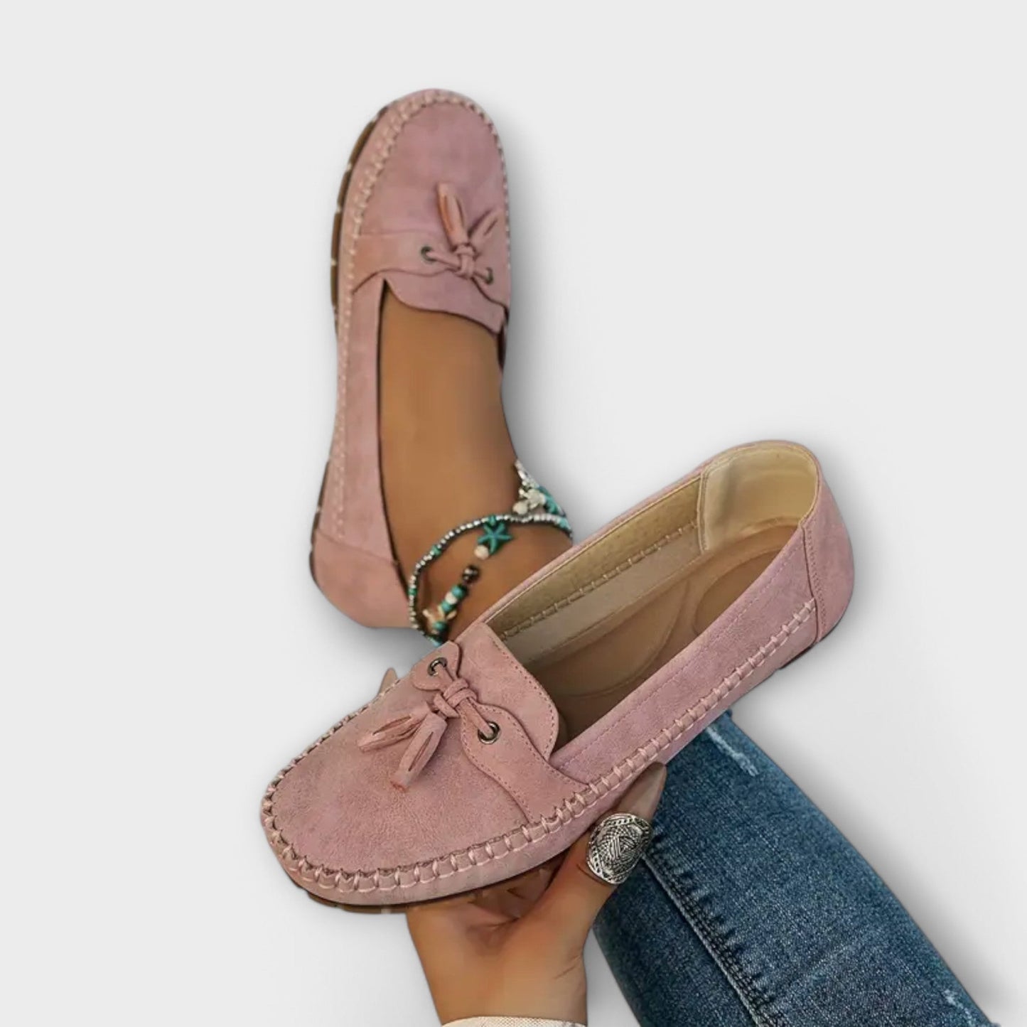 Women's orthopaedic loafers - detail