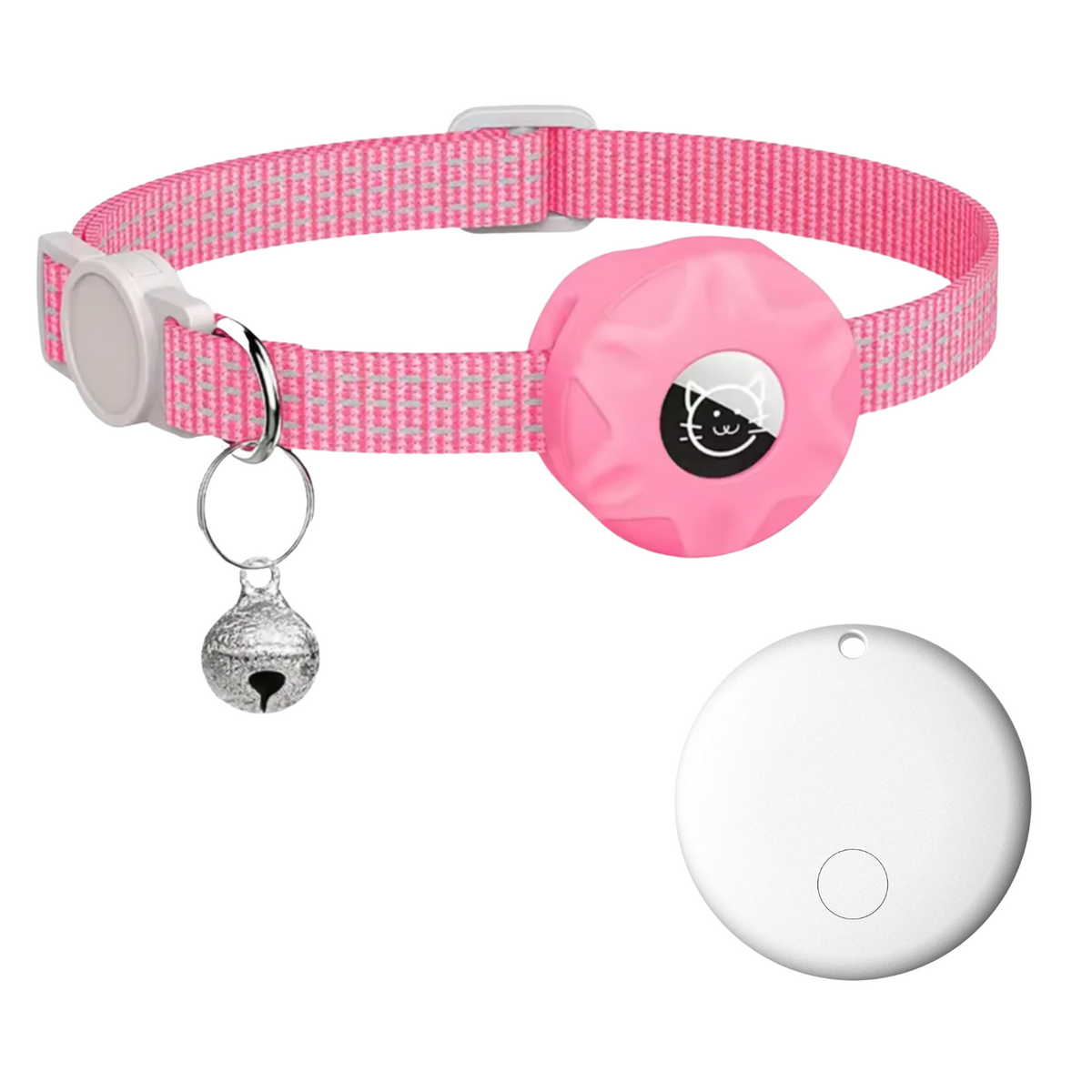 Smart pet tracker collar for cats and dogs