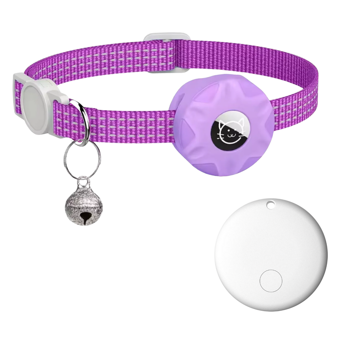 Smart pet tracker collar for cats and dogs