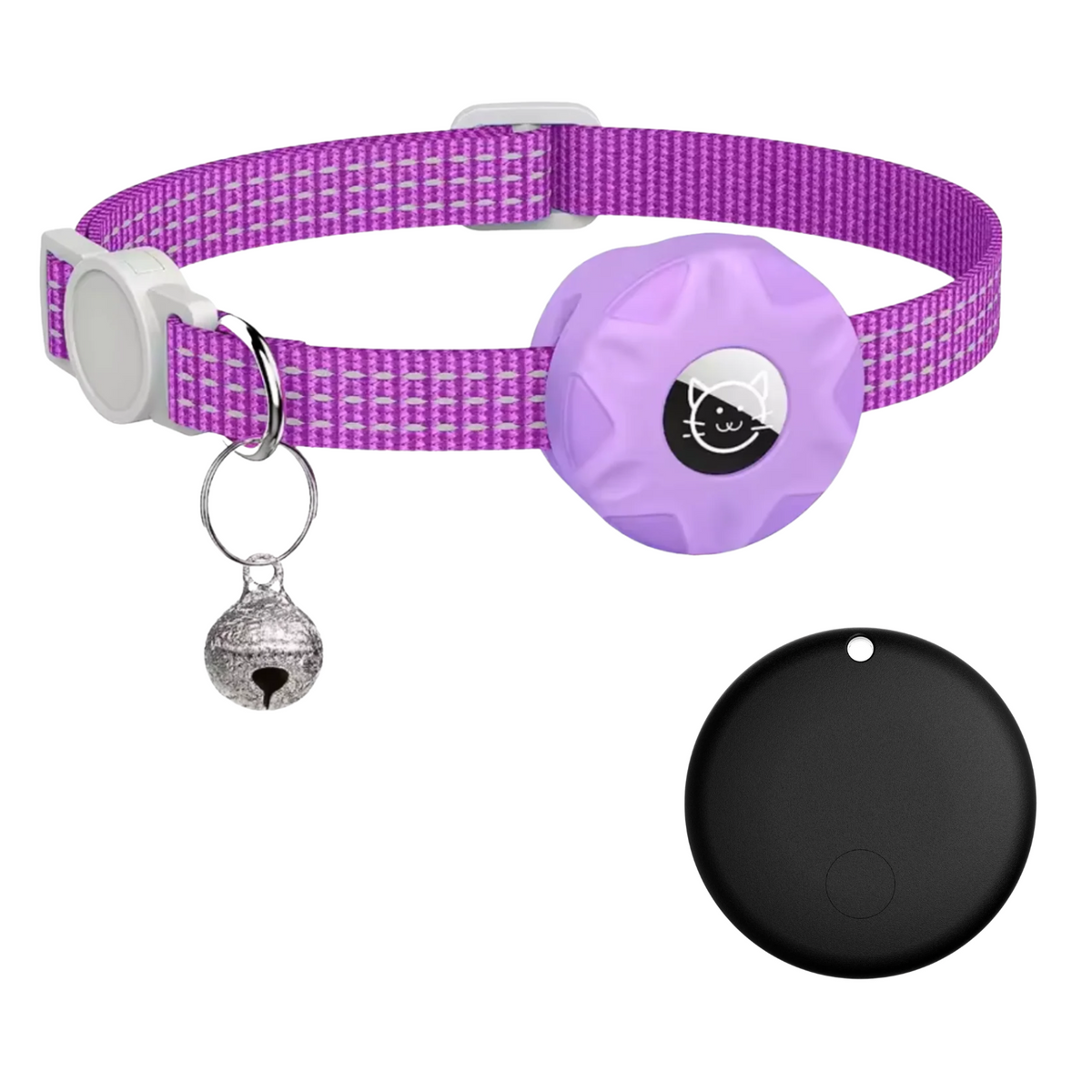 Smart pet tracker collar for cats and dogs