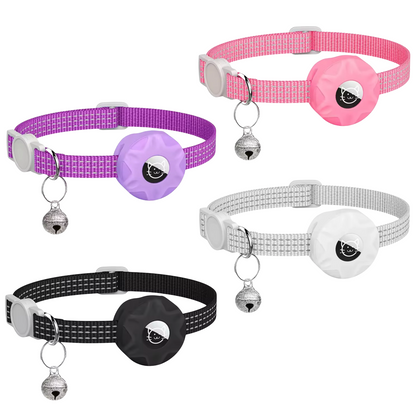 Smart pet tracker collar for cats and dogs