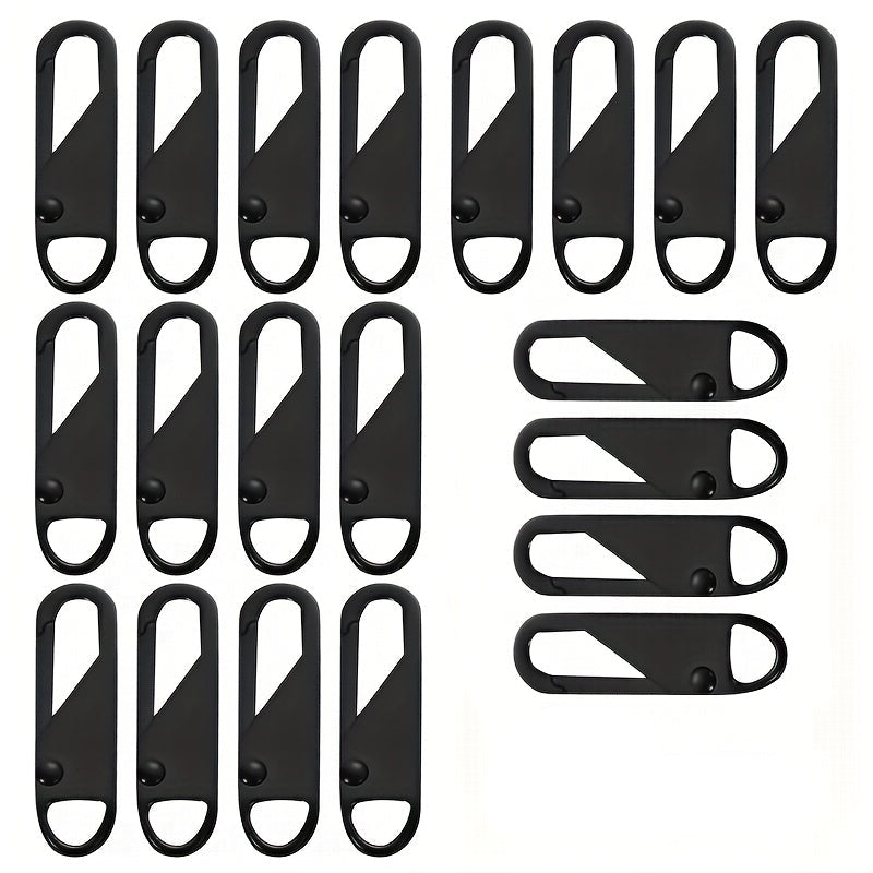 Zipper repair sliders