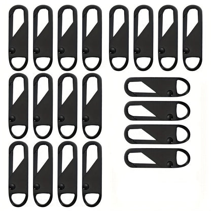 Zipper repair sliders