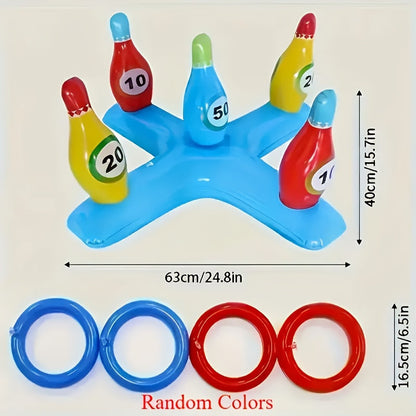 Pool water bowling game for all ages