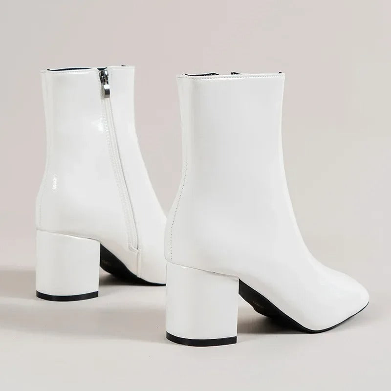 Women's Ankle Boots – Elegant Versatile Heeled Boots