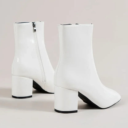 Women's Ankle Boots – Elegant Versatile Heeled Boots