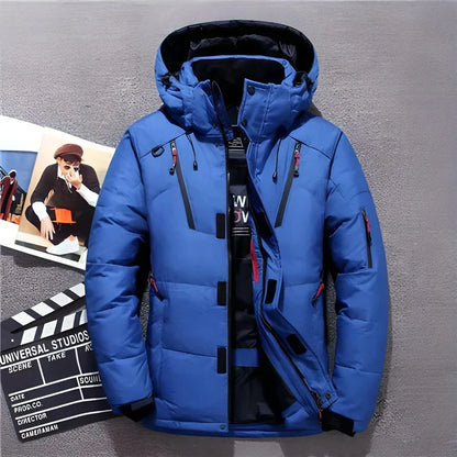 Men's Down Jacket – Warm Padded Puffer Jacket
