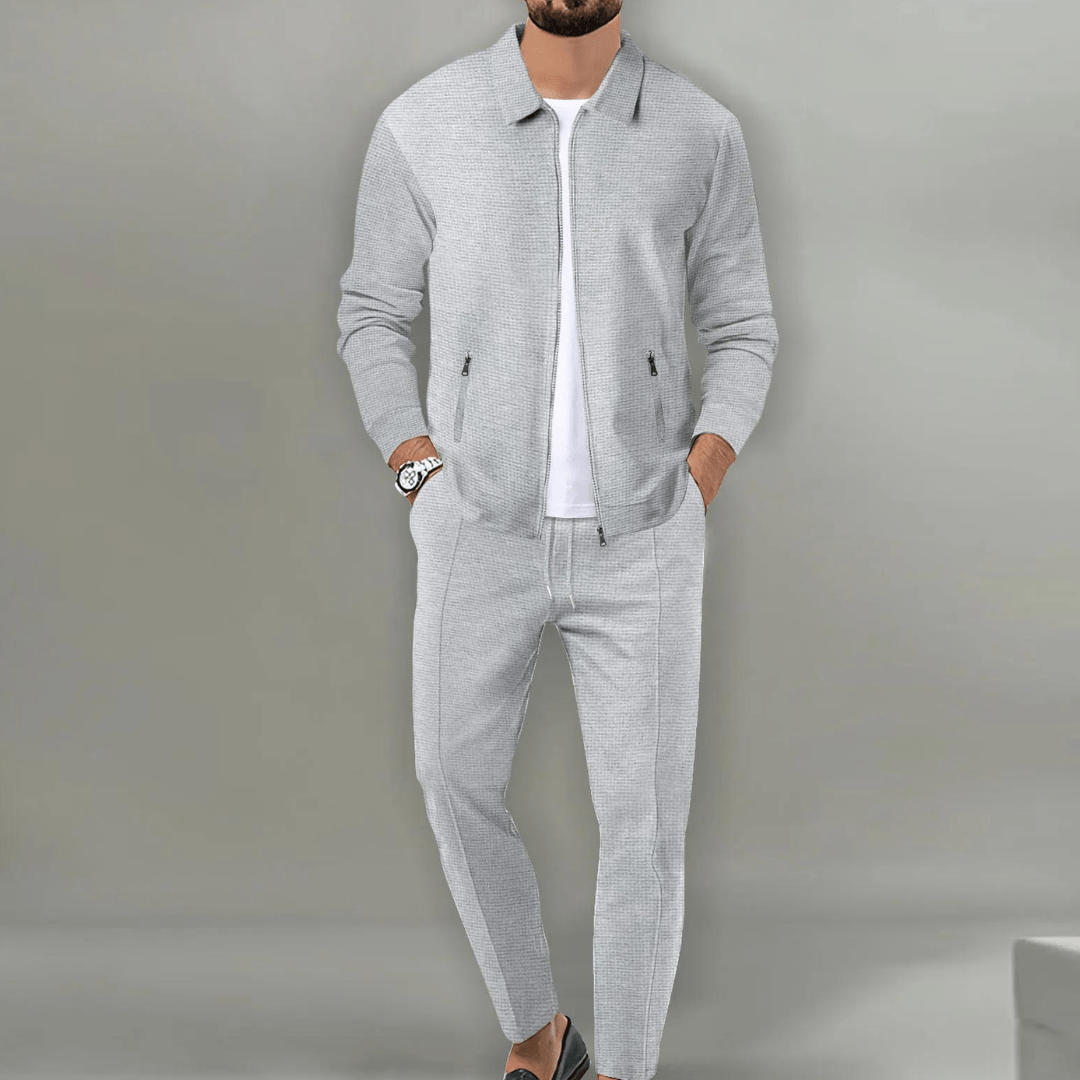 Men's coordinated set colour option