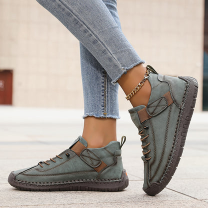 Women's cushioned comfort slip-on trainers