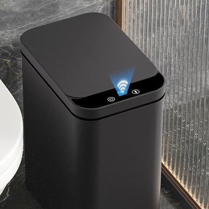Smart sensor touchless slim waste bin set
