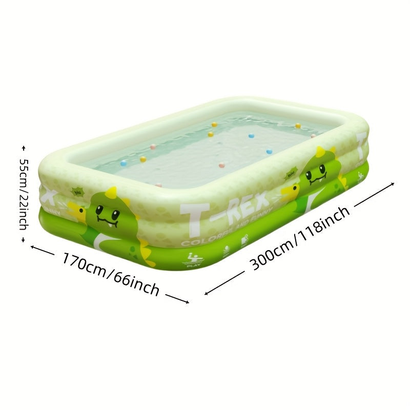 Inflatable Dinosaur Paddling Pool – Family Garden Pool