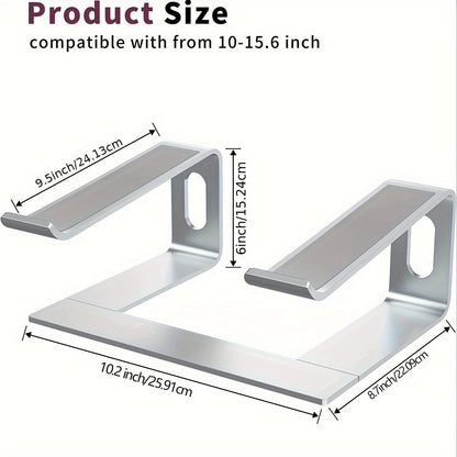 Laptop Stand – Adjustable Aluminum Riser