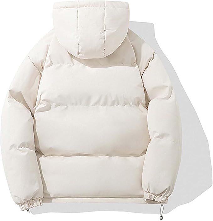 Men's Hooded Jacket – Classic Warm Padded Jacket