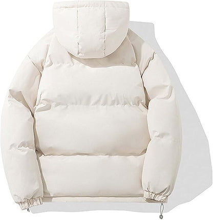 Men's Hooded Jacket – Classic Warm Padded Jacket