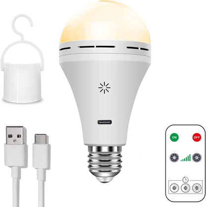 Rechargeable Wireless LED Lamp – Dimmable with Remote