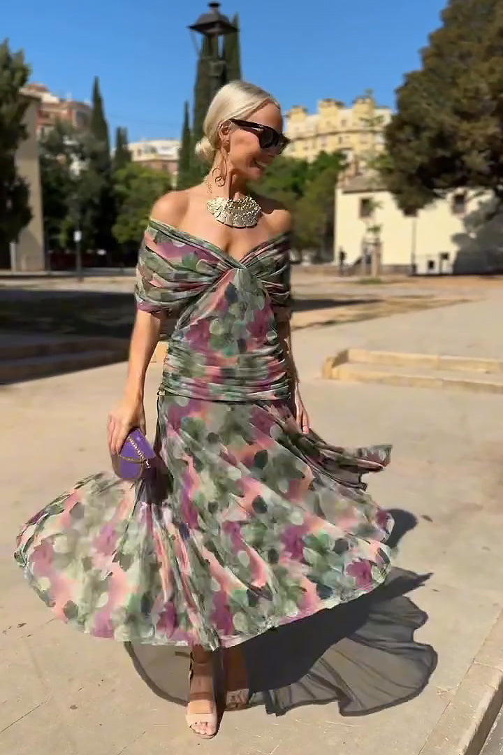 Women's elegant party maxi dress